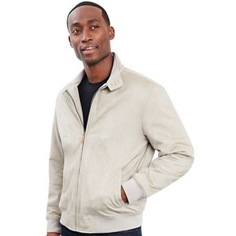 Men's London Fog Faux Suede Harrington Jacket