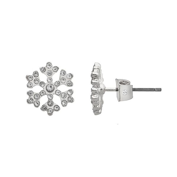 Snowflake sale earrings kohls