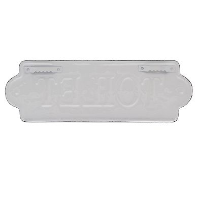 Sonoma Goods For Life® Mini Metal Toilet Sign