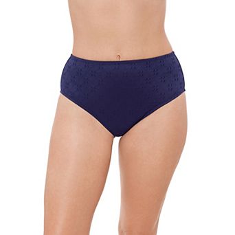 Women's Draper James Waist Minimizer High Waist Bikini Bottoms