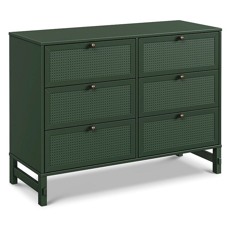 DaVinci Margot 6-Drawer Dresser, Green Green