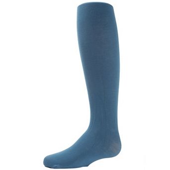 Girls' Soft Pima Cotton Opaque Tights