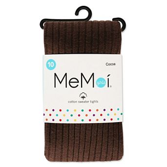 Girls Ribbed Cotton Blend Sweater Tights