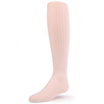 Honeycomb Sheer Girls Tights