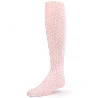 Honeycomb Sheer Girls Tights