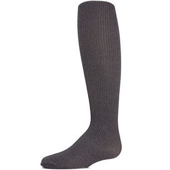 Textured Toes Girls Ribbed Tights