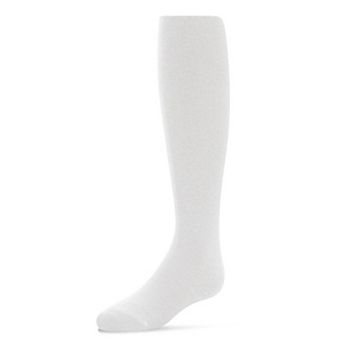 Solid Cotton Girls Sweater Tights