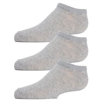 Kids Low Cut Cotton Blend Socks 3-Pack