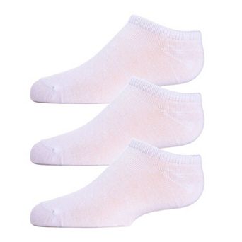 Kids Low Cut Cotton Blend Socks 3-Pack