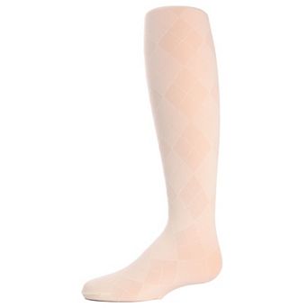 Girls Sheer Argyle Tights