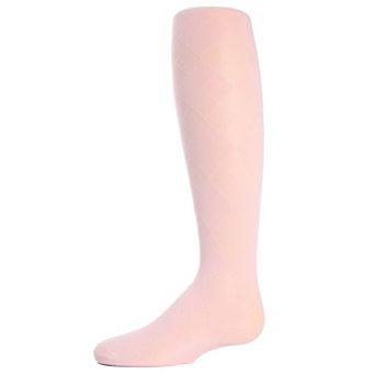 Girls Sheer Argyle Tights