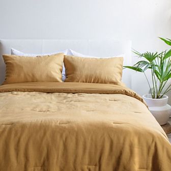 French Linen Comforter & Sham Set