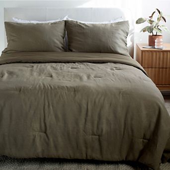 French Linen Comforter & Sham Set