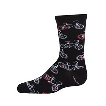 Big Kids Bicycle Blend Boys Crew Socks