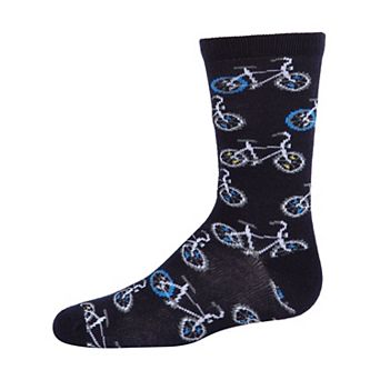Big Kids Bicycle Blend Boys Crew Socks