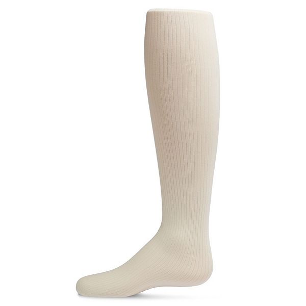 Girls' Fine Ribbed Tights