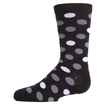 Little Kids Spots And Dots Boys Crew Socks