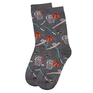 Big Kids Sports Blend Crew Socks