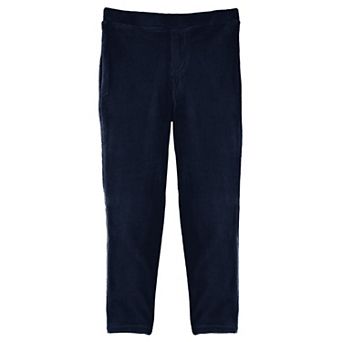 Girls Thin Ribbed Cotton Blend Leggings