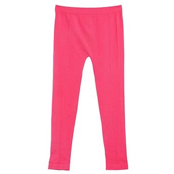 Girls Front Seam Cotton Blend Leggings