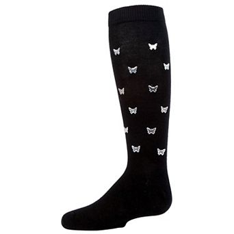 Fly Sky High Butterfly Girls Cotton Blend Knee Socks
