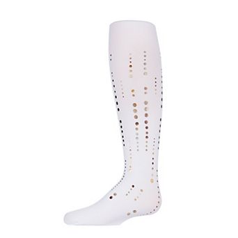 Retro Halftone Polka Dot Tights