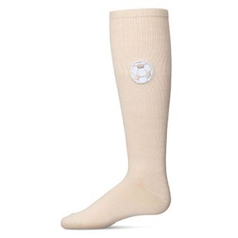 Girls Soccer Lover Cotton Blend Knee High Socks