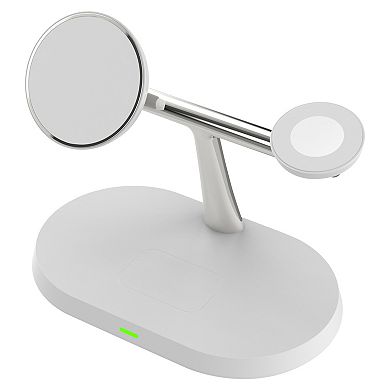 ZTECH Wireless Charging Stand for Phone, Watch, and Earbuds