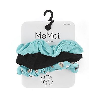 Studious Cats 3-Pack Hair Scrunchies