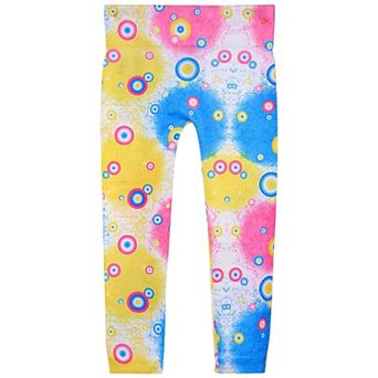 Funky Retro Seamless Girls Leggings