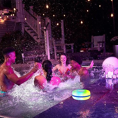 ZTECH Floating LED Pool Speaker