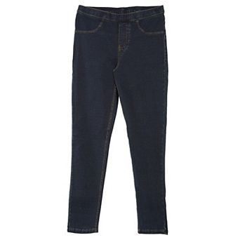 Girls' Pull-On Cotton Blend Denim Leggings