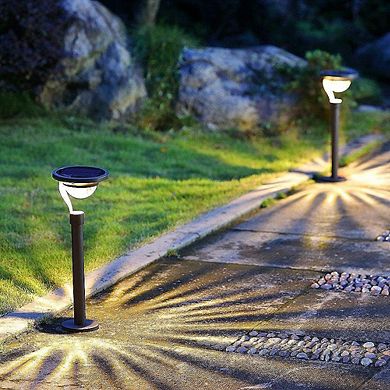 Twinkle Star 50 Lumen Solar Outdoor Lights 4 Pack: Pathway, Landscape, Security