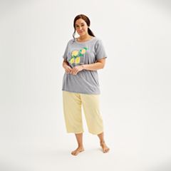 Womens Yellow Sleepwear, Clothing