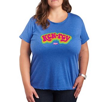 Plus Size Barbie The Movie Kenergy 70s Graphic Tee