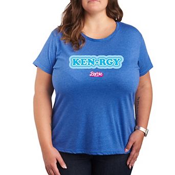 Plus Size Barbie The Movie Kenergy Graphic Tee