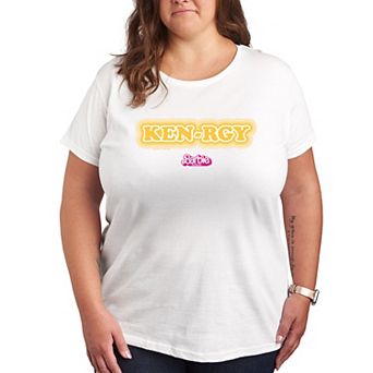 Plus Size Barbie The Movie Kenergy Graphic Tee