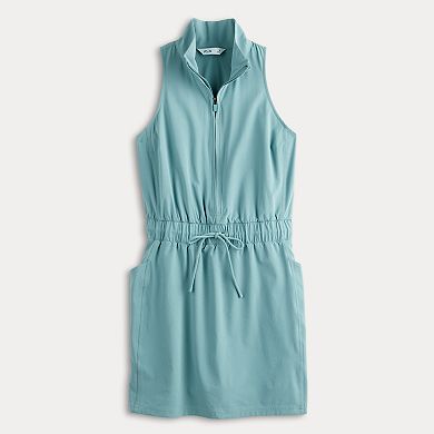 Women's FLX Woven Sleeveless Dress with Built-In Shorts