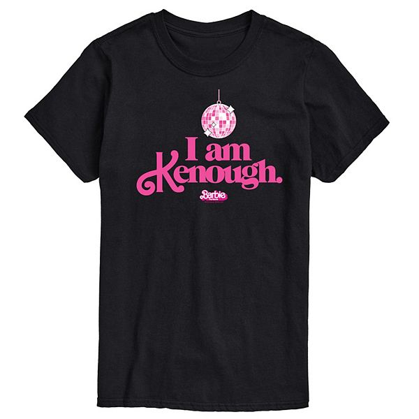 Big & Tall Barbie™ The Movie I Am Kenough DiscoBall Graphic Tee