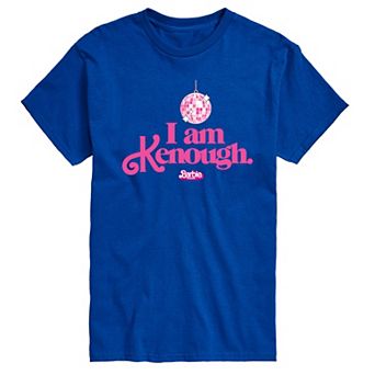 Big & Tall Barbie™ The Movie I Am Kenough DiscoBall Graphic Tee