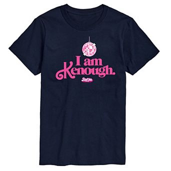 Big & Tall Barbie™ The Movie I Am Kenough DiscoBall Graphic Tee