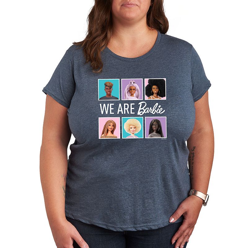 Plus Barbie™ We Are All Barbie Tee, Women's, 