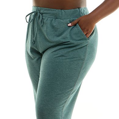 Plus Size Nina Leonard Drawstring Lounge Pants