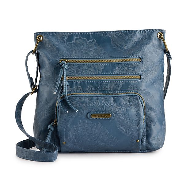 Stone & Co. Embossed Smokey Super XB Crossbody Bag