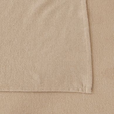 Madelinen Turkish Cotton Heathered Flannel Premium Sheet Set with Pillowcases