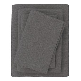 Madelinen Turkish Cotton Heathered Flannel Premium Sheet Set with Pillowcases