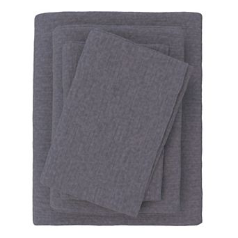 Madelinen Turkish Cotton Heathered Flannel Premium Sheet Set with Pillowcases