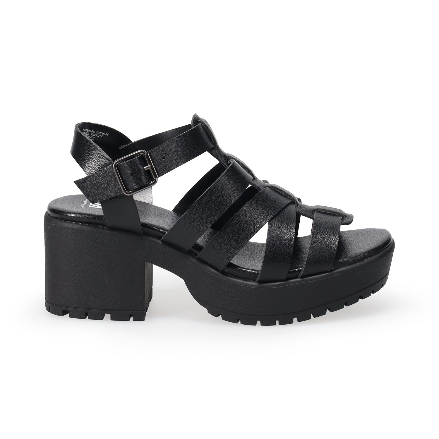 ◆OTZ SHOES◆ Romita Platform Sandals Black FLOTFS2W06 6603979_ALT