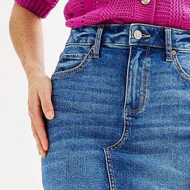 Women's Sonoma Goods For Life® Denim Midi Skirt