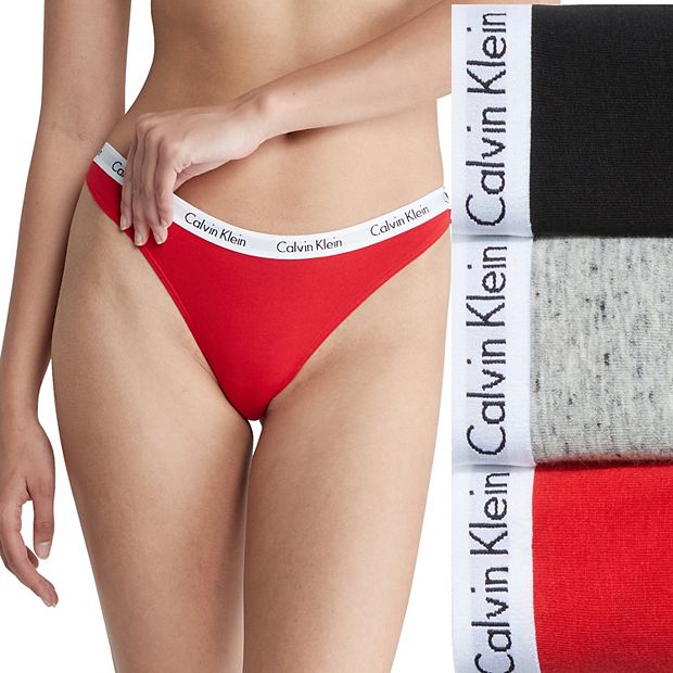 Calvin Klein, 3 Pack Thongs, Thong Briefs